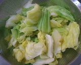 春キャベツのホットサラダ作り方4写真