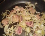 子供さんも食べやすい★　鶏レバーの炒め物作り方3写真
