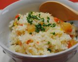 炊飯器で簡単エビピラフ作り方4写真