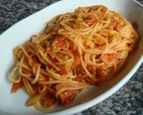 キャベツとハム☆トマトソース★パスタ★作り方4写真