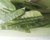 母の味♪高野豆腐と絹さやの卵とじ❤作り方3写真