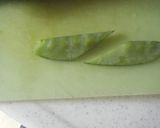母の味♪高野豆腐と絹さやの卵とじ❤作り方4写真