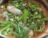 豆腐と牡蠣とキムチのあんかけご飯作り方4写真