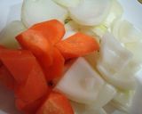 鶏と野菜の黒酢あん作り方3写真