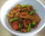 カリカリ豚とカラフル野菜のサラダ作り方7写真