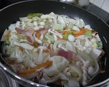 鍋1つで簡単☆野菜たっぷり【スープパスタ】作り方1写真