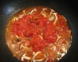 ほうれん草のトマトクリームパスタ作り方4写真