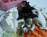 酸辣湯（サンラータン）スープ作り方1写真