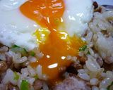 納豆炒飯玉子乗っけ作り方4写真