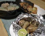 シャケとエリンギのホイル焼き作り方3写真