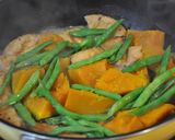 かぼちゃとがんも(厚揚げ)の煮物作り方6写真