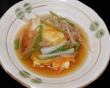 揚げない揚げだし豆腐の野菜あんかけ作り方6写真