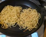 チャンポン麺の太麺で野菜たっぷり皿うどん作り方4写真