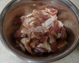 にんにくの芽と豚肉のオイスター炒め作り方1写真