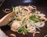 にんにくの芽と豚肉のオイスター炒め作り方3写真