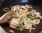 にんにくの芽と豚肉のオイスター炒め作り方3写真