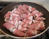 簡単＜豚肉の椎茸ロール　焼肉風味＞♪作り方2写真
