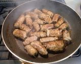 簡単＜豚肉の椎茸ロール　焼肉風味＞♪作り方4写真