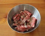 ラム肉のローズマリーソテー・サルサソース作り方1写真