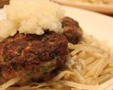 菜の花バーグ作り方5写真