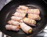 お弁当に！かわいいお花の肉巻き♪作り方6写真