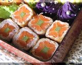 お弁当に！かわいいお花の肉巻き♪作り方9写真