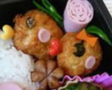 キャラ弁◎ぬかりんコラボナゲットマンボウ作り方12写真