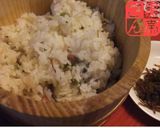 割烹料理の釜飯・サクラ炊き込みご飯作り方4写真