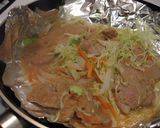 居酒屋風やわらか豚ロースの味噌漬け焼き作り方4写真