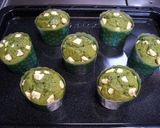 混ぜるだけ☆簡単しっとり抹茶カップケーキ作り方12写真