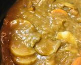 とろけるカレー●野菜フルーツカレー+カツ作り方3写真