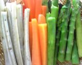 彩り野菜の牛肉巻き作り方1写真