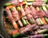 彩り野菜の牛肉巻き作り方4写真