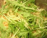 お鍋ひとつで♪　水菜とツナのパスタ☆作り方4写真