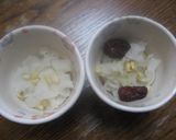 銀木耳の中華風茶碗蒸し作り方3写真