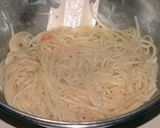 明太子（たらこ）のスパゲティー作り方4写真