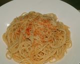 明太子（たらこ）のスパゲティー作り方5写真