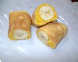 ホットケーキミックスィーツ＝☆バナナ巻き作り方6写真
