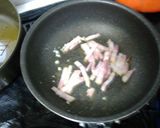 こってり好きのクリームチーズパスタ作り方2写真