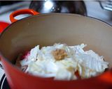 鍋の残りで白菜と豚肉のぽっかぽかスープ作り方2写真