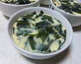 ワカメの茶碗蒸し作り方4写真