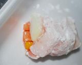 変わり酢豚　野菜を豚肉で巻いてみました作り方2写真
