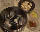 圧力鍋☆梅ぇ～✿さんま牛蒡煮作り方1写真