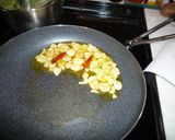⋆簡単⋆菜の花のペペロンチーノパスタ作り方3写真