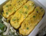 ごま油で焼く！じゃこ＆ねぎ＆ごまオムレツ作り方5写真