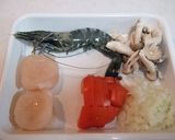 本格的！シーフードトマトクリームリゾット作り方1写真