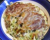 山芋無しでもふわふわ・やわらかお好み焼き作り方10写真