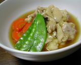 鶏のさっぱり治部煮風作り方5写真