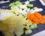 にんにくバルサミコ酢炒め作り方1写真