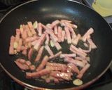 春キャベツとキノコのパスタ作り方6写真